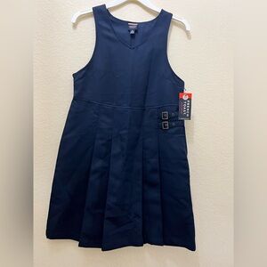 French Toast Dark Blue Formal Kids Dress